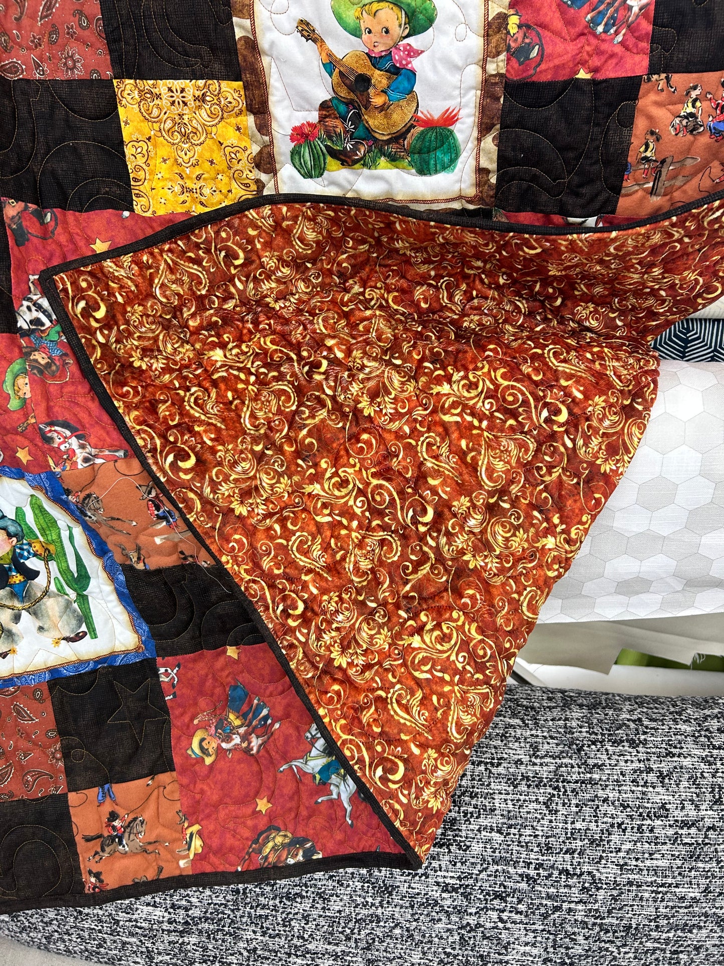 Kid’s Cowboy Quilt
