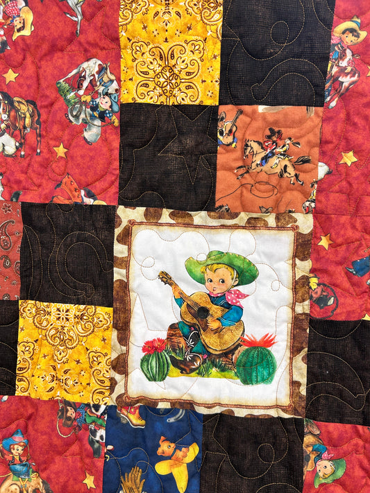 Kid’s Cowboy Quilt