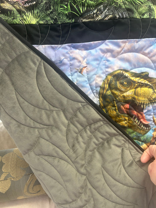 Dinosaur quilt